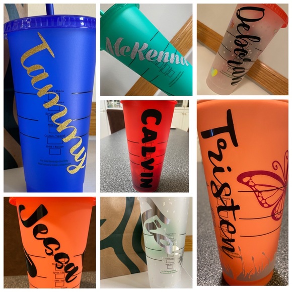 ☕️Starbucks colour changing hot cups (green->red) - Picture 2 of 2